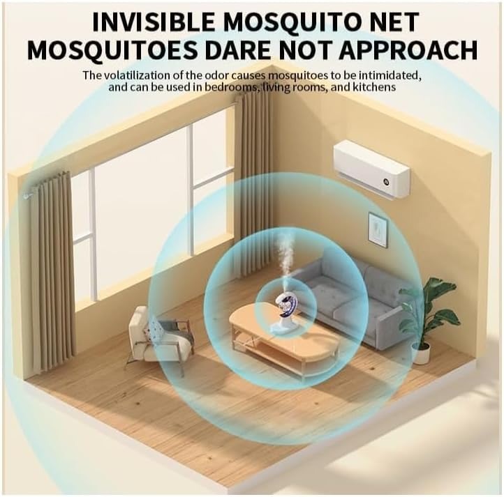Mosquito Killer & Humidifier – 2-in-1 Silent Lamp