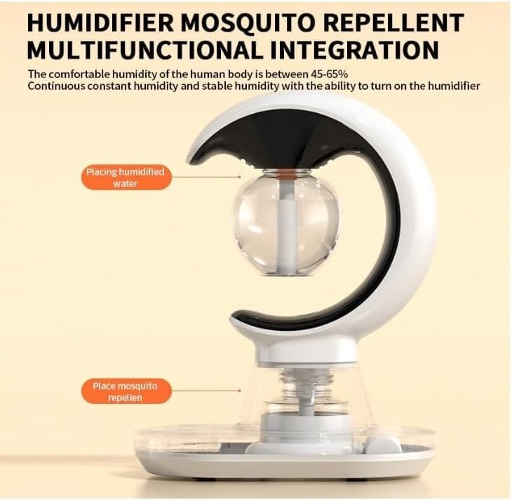 Mosquito Killer & Humidifier – 2-in-1 Silent Lamp
