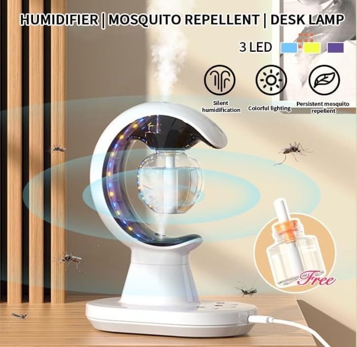 Mosquito Killer & Humidifier – 2-in-1 Silent Lamp