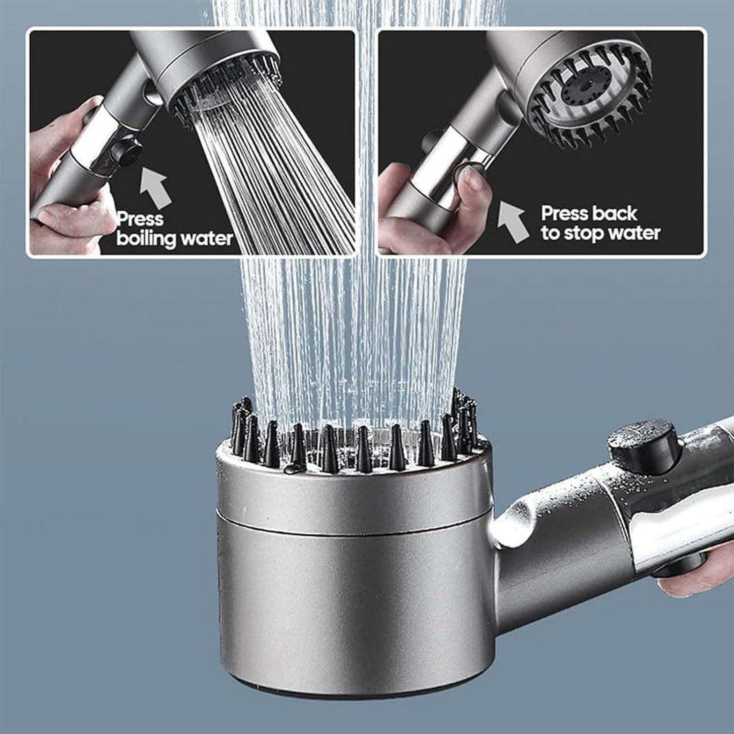 "Hair & Scalp Massager Brush"